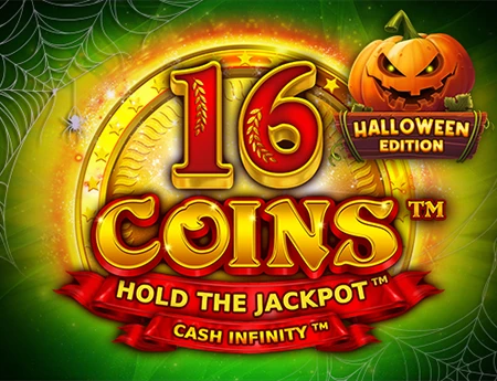 16 Coins Hold the Jackpot Halloween edition